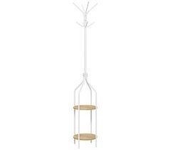 Perchero de Pie MDF, Metal HOMCOM, hogar - muebles de recibidor