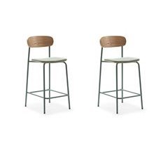 Pack de 2 taburetes altos ADRIANA