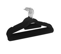 Pack 30 Perchas de Terciopelo Antideslizantes – Gancho Giratorio 360°