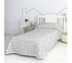 Little star grey Colcha