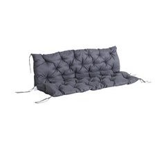 Cojín para Banco con Respaldo Poliéster, Algodón Outsunny 150x98