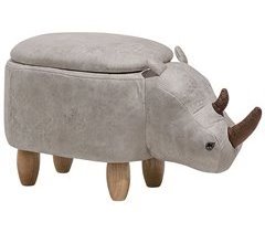 Beliani Puf animal RHINO