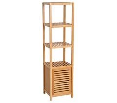 Estantería de Bambú para Baño Bambú HOMCOM, hogar - baño 36