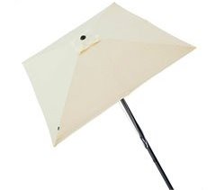 Sombrilla para jardín cuadrada 270x270 cm c/protección UV50 Aktive