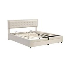 Cama con almacenamiento 200x180
