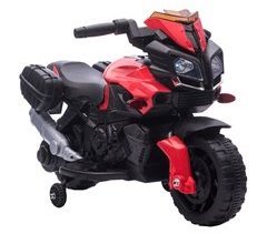 Moto Eléctrica Infantil PP, Metal HOMCOM
