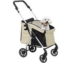Cochecito para Perros Tela Oxford, Aluminio PawHut