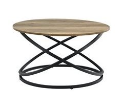 Mesa de centro Dunedin aglomerado metal