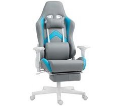 Silla Gaming Cuero PU HOMCOM, oficina - sillas de oficina