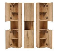 Juego de muebles de baño 'Newport' 7pza con lavabo doble