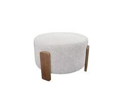 Puff redondo FALCO 50x36cm color beige