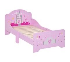 Cama Infantil MDF, Madera de Álamo HOMCOM