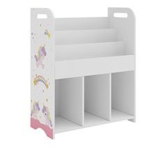Estantería Infantil Røyrvik aglomerado - Motivo de unicornio
