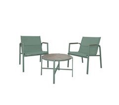 Acomoda Textil – Conjunto Jardín de 2 Sillones + Mesa
