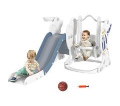 Columpio Tobogán Infantil PE, PP AIYAPLAY