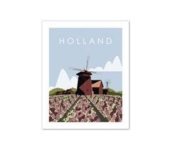 Lámina HOLLAND 50x40cm marca MARCOMUEBLE 