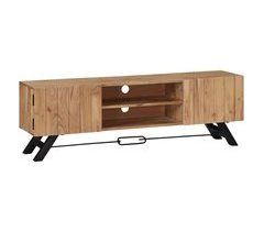 Mueble TV buffet TV diseño práctico cm madera maciza