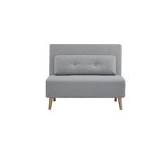 Sillón cama RITA color gris 100x78x75cm
