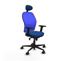 Silla de Oficina Jorquera con Cabecero 2D036N1