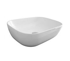 Lavamanos Cerámico Para Mueble de Baño Rectangular