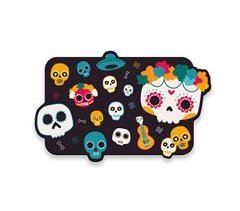 Mantel individual Catrinas