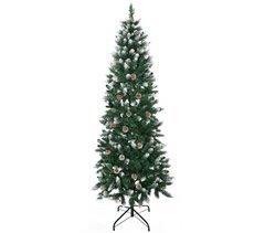 Árbol de Navidad Plástico, Acero HOMCOM, hogar - decoración