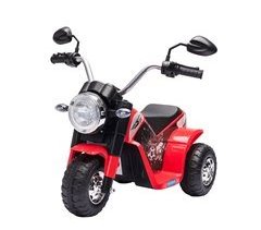 Moto Eléctrica para Niños PP, Metal HOMCOM