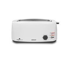 TOSTADORA DE PAN CON 2 RANURAS LARGAS 1400W