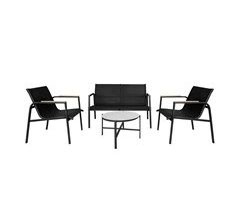 Acomoda Textil – Conjunto Jardín de Sofá + 2 Sillones + Mesa