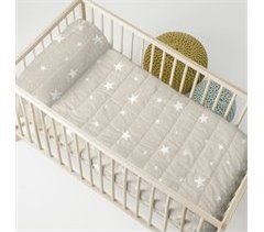 Little star beige Colcha