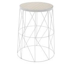 Well Home Mesa auxiliar en metal