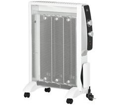 Calefactor Eléctrico Acero, Mica HOMCOM, hogar - climatización