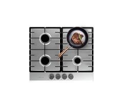 Cecotec Placa de gas Bolero Squad G 4200F Inox