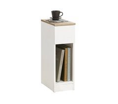 Mesita de Noche con 1 cajón FBT111-WN SoBuy