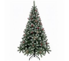 Arbol de Navidad Pino Nevado Piña y Nieve