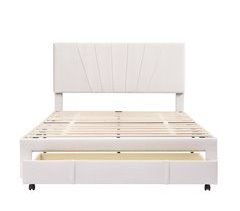 Cama, cajones, cama doble, cama con almacenaje