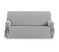 Protector Cubre Sofá Liso Royale Lazos 3 Plazas