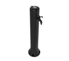 Fuente de jardín HDPE en negro Sined FONTANA TRITONE NERA