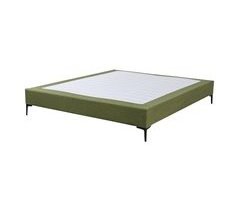 Cama doble Lilla con revestimiento de pana 204x160
