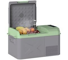 Nevera Portátil HDPE, PP Outsunny, deportes y ocio - camping