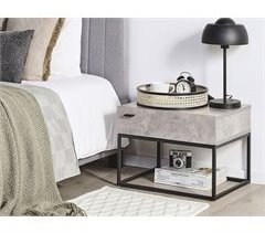 Beliani Mesita de noche CAIRO 55x41