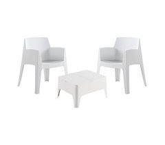 Set de muebles de exterior 2 plazas