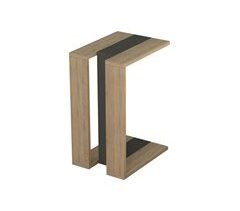 Mesa de café efecto madera 30x40