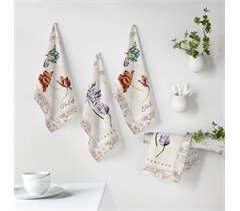 Lote de 4 paños de cocina  ZAHIR