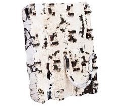 Percha de madera tallada acabado a mano