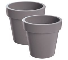 2x Maceta de plastico Lofly