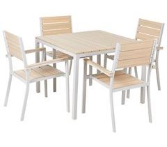 Beliani Conjunto de comedor PRATO
