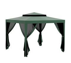 Carpa de Jardín Poliéster, Metal Outsunny 297x297