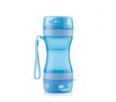 Botella con Depósito de Agua y Comida para Mascotas 2 en 1 IG816711