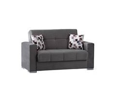 Sofá cama 2 lugares em tecido